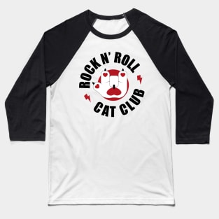 Rock and Roll Cat Club Baseball T-Shirt